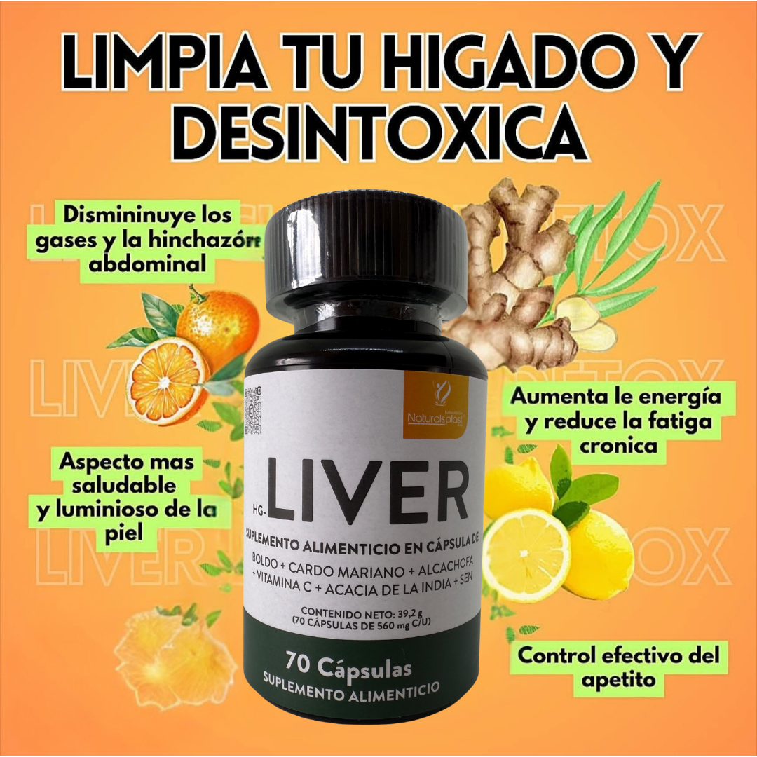 Liver Cleanse Detox-Desintoxica tu higado naturalmente