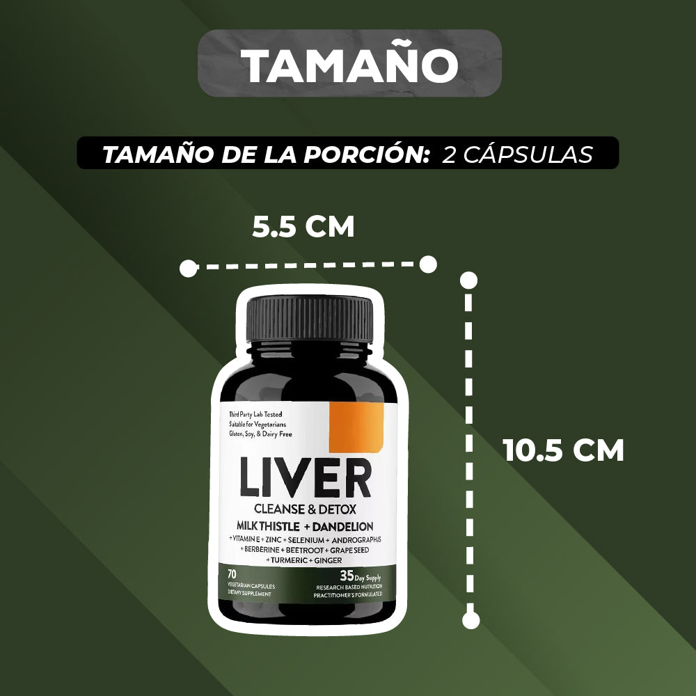 Liver Cleanse Detox-Desintoxica tu higado naturalmente