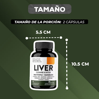 Liver Cleanse Detox-Desintoxica tu higado naturalmente