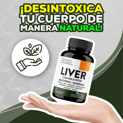 Liver Cleanse Detox-Desintoxica tu higado naturalmente