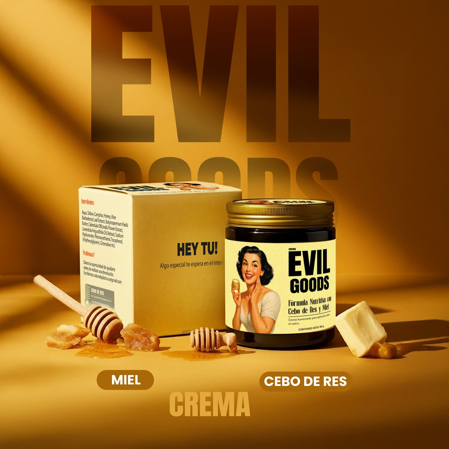 TRATATMIENO PARA LA PIEL-SEBO DE RES-EVIL GOODS